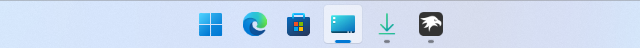 Hide labels, don't combine taskbar buttons