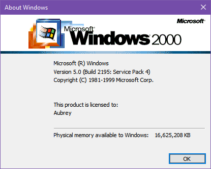 Windows 2000